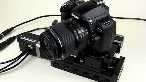 Laser2000 - Zaber Technologies Linear Slide and Rotary Stage for Camera Shaking