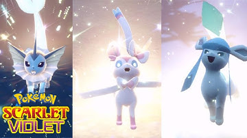 Where To Find All Static Tera Eeveelutions In Pokemon Scarlet and Violet