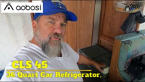 Keep Your Beverages Cool Anywhere with Aobosi CLS 45 Car Refrigerator