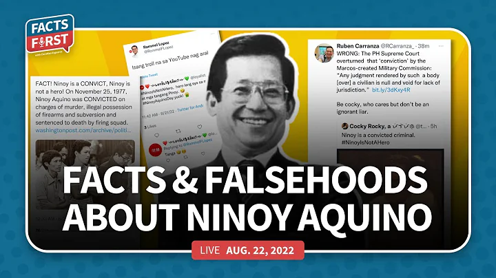 #FactsFirstLive: Facts & falsehoods about Ninoy