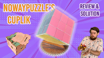 CUPLIK Puzzle SOLUTION | Super Hard Rubik