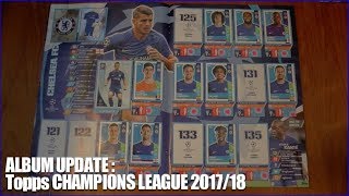 CHAMPIONS LEAGUE 2017/18 Stickers | Album Update #1 | FOOTBALL CARDS & STICKERS FILL MY BINDER!
