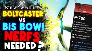 Why Boltcaster Is Even STRONGER Than You Think! New Bow Artifact vs Syncretic Bow ⚔️New World