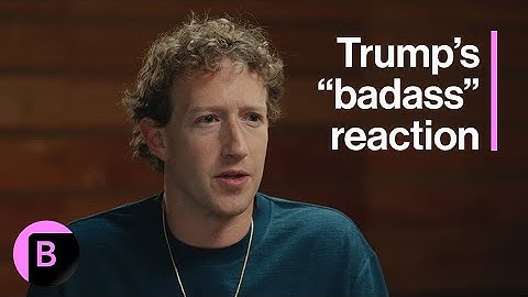 Zuckerberg Calls Trump 'Badass' Without Endorsing Him #politics