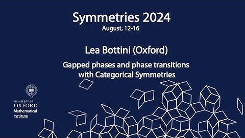 Symmetries 2024: Lea Bottini