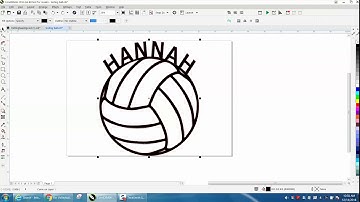 Corel Draw Tips & Tricks Volleyball make line thicker Part 2