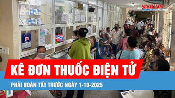 TPHCM: Hầu hết các bệnh viện đã kê đơn thuốc điện tử