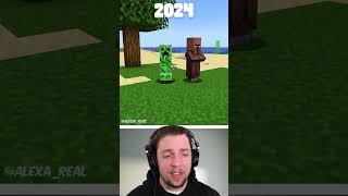 Minecraft vs Realistic! 2024 vs 3024 🤯