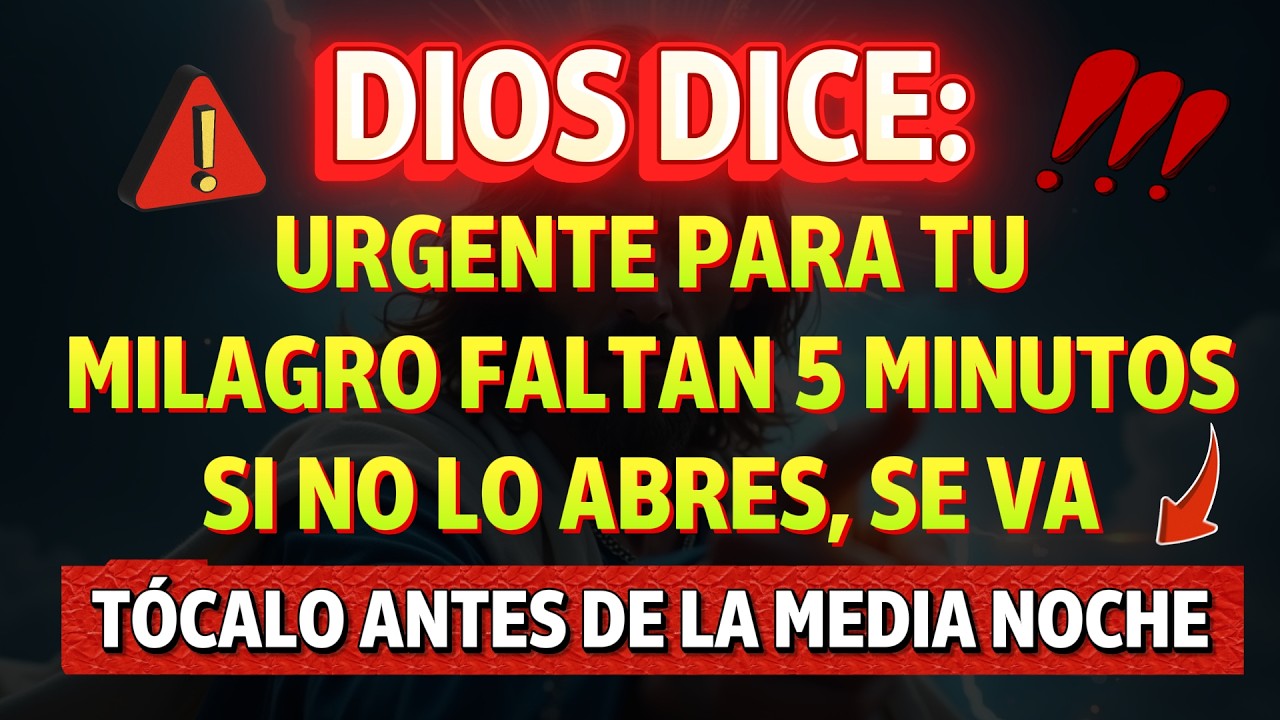 DIOS DICE: TU DEPÓSITO YA FUE LIBERADO — TÓCALO ANTES DE LA MEDIA NOCHE