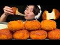 【ASMR】揚げモッツァレラチーズ🧀【咀嚼音/mukbang/Eating Sounds】