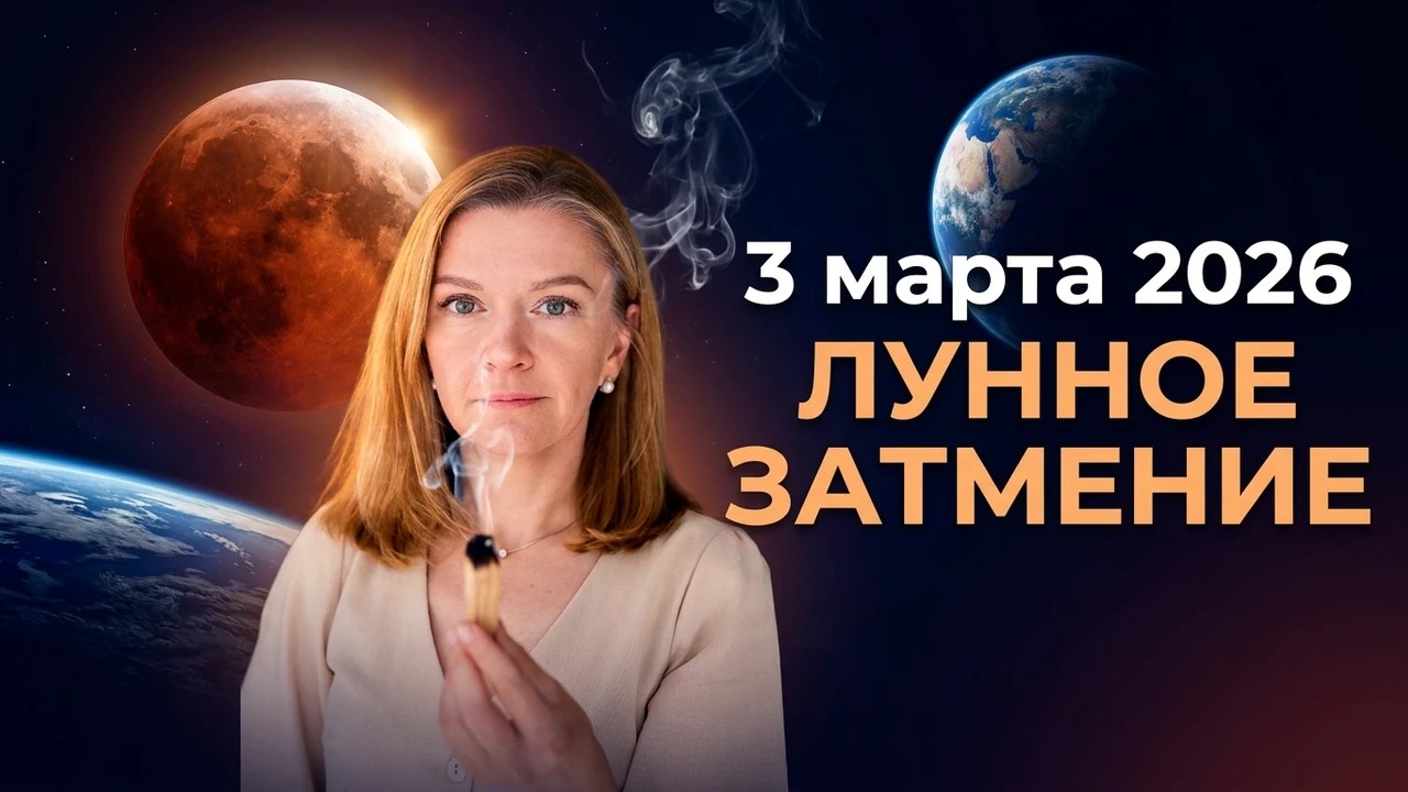 3 МАРТА 2026: ЛУННОЕ ЗАТМЕНИЕ