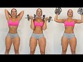 Top Brazil Fitness Model Shows Her Dumbbell Workout!!!