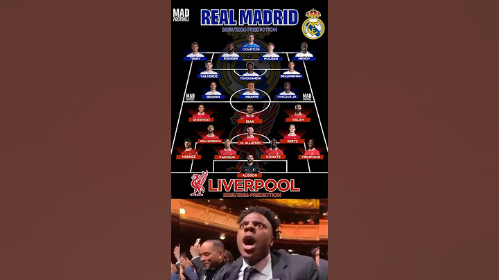 Liverpool’s 2026 Best XI faces Real Madrid’s 2026 Best XI. Two giants. One clash.