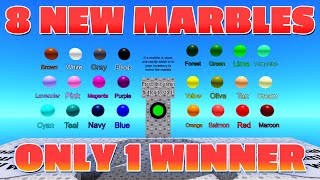 ROBLOX Marble Race Elimination UPDATE!