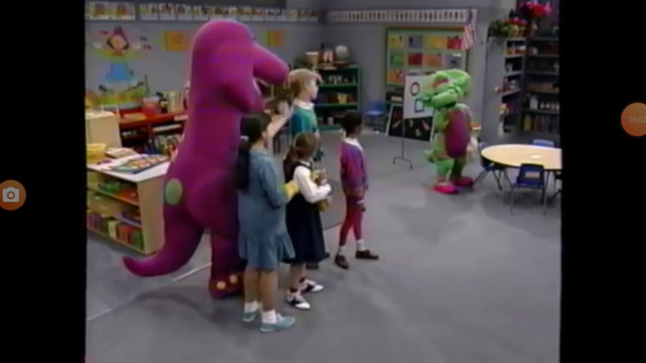 Barney Red Blue And Circles Too 1993 Goodbye Scene 2 For