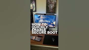 How to Quickly Enable Secure Boot for Battlefield 6! #pcgaming #pctips #gamingpc #pcsettings