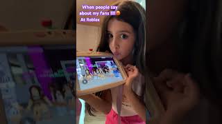 I Love My Fans At Roblox