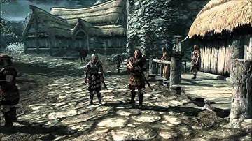 The Elder Scrolls V Skyrim - Lets Play - Creating A Nord - Part 1