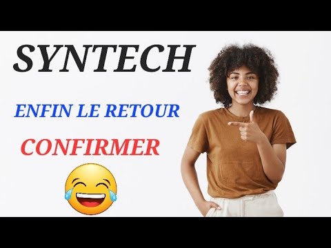 SYNTECH : WAOU TRÈS BONNE NOUVELLE POUR LES IGNORANT 🤑😂🤣
