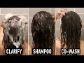 Differences between Clarifying, Shampooing, & Co-Washing | Curly Hair for Beginners