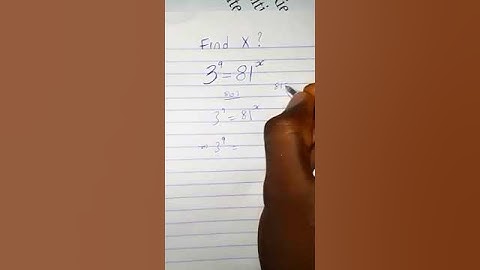 Exponents Problem #shorts #shortsmath #exponential