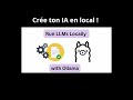 Une IA Local ? Ollam et Llama3 présentation et installations