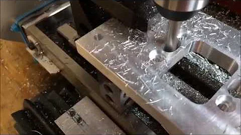 Harbor Freight Mini-Mill CNC Conversion - Machining A Part
