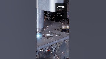 30000W laser cutting 20mm stainless steel