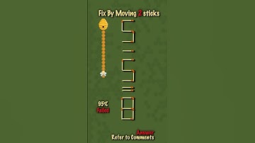 Move 2 sticks to Fix the Equation [#7] #shorts  #brain_teaser #braingames #braintest