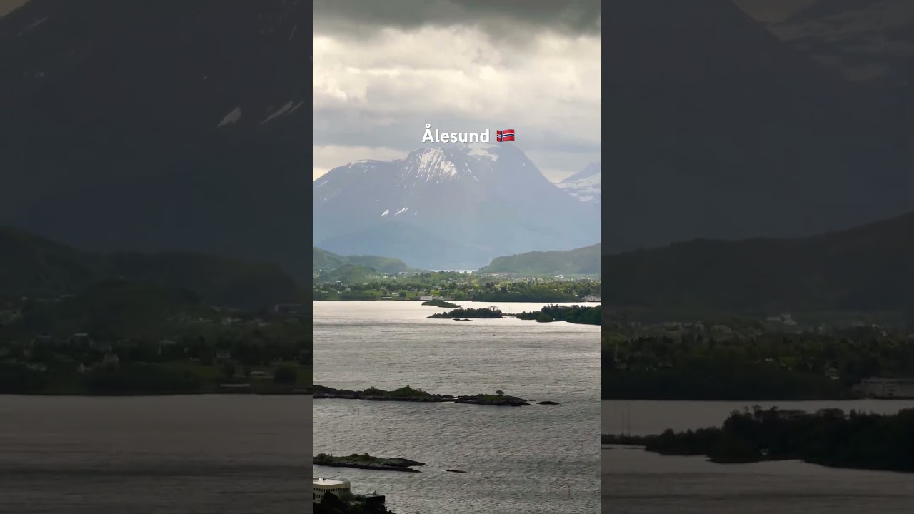 Ålesund is Norways one of the masterpieces situated between beautiful Islands and Fjords. #ålesund