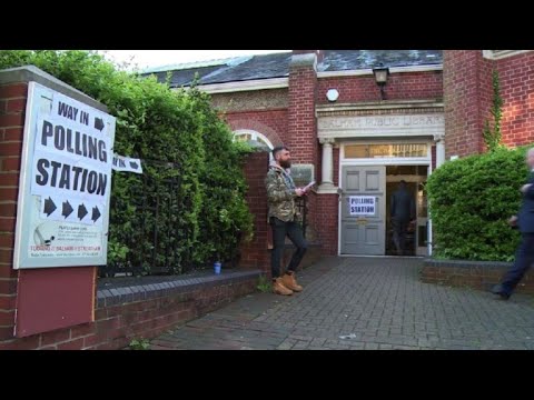 Polls open in UK local elections - YouTube