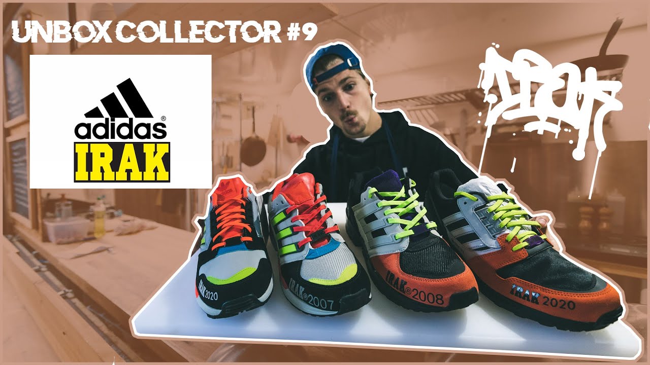 Unbox Collector #9 ADIDAS X IRAK 2020 VS 2007 \u0026 2008 (INTROUVABLE) - YouTube
