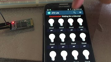 Controle de Leds pelo Android utilizando Bluetooth