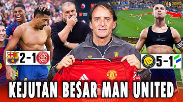 RESMI! Postecoglu Dipecat! - Roberto Mancini Latih Manchester United - Ronaldo Cetak Gol Indah