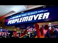 Magic Kingdom TTA PeopleMover at Night FULL Ride Experience in 4K | Walt Disney World Florida 2021