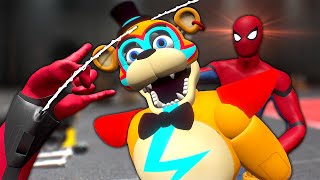We TORTURED Freddy with Spider-Man Powers - Boneworks VR Multiplayer