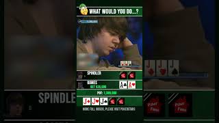 What would you do if you have Pocket Aces? #poker #pokershorts #pokerfanshome screenshot 5