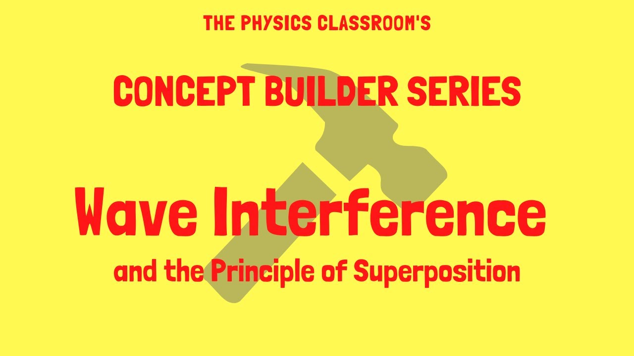 Wave Interference Concept Builder Video - YouTube