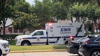Fort Bend County Medic 604 Responding To Medical Call