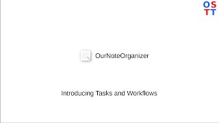 Introducing Tasks in OurNoteOrganizer