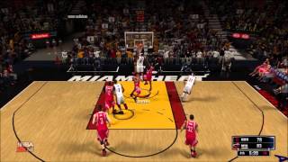 LeBron Breaks Wilt's Record - NBA 2K14 100 Point Challenge (XBOX 360)