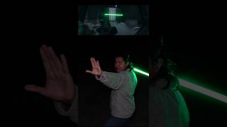 Luke Skywalker vs Dark Troopers #starwars #jedi #lightsaber