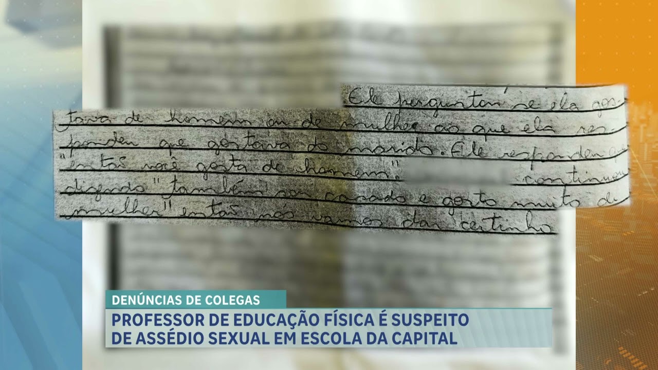 Professor é suspeito de assédio sexual à colegas de trabalho em escola de Belo Horizonte