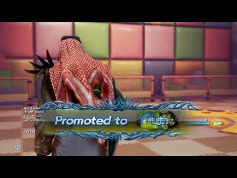 Shaheen Promoted to Fujin! VS Divine Ruler Heihachi, South American Eternal Ruler Law PS4 S4 Tekken7