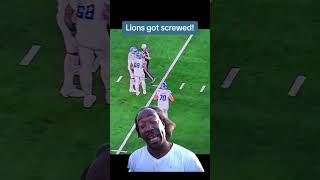 Refs getting punished & so are the Lions. When they gonna get these big calls right? #Lions #Cowboys
