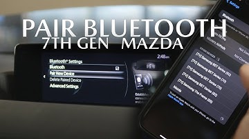 How To Pair Bluetooth To Your Phone | Mazda 7th Gen.