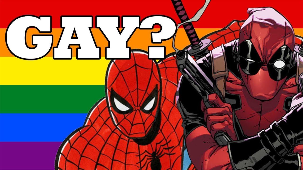 Deadpool and spiderman gay