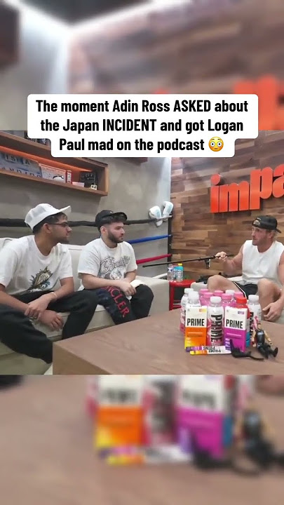 Download lagu The moment Adin Ross ASKED about the Japan INCIDENT and got Logan Paul mad on the podcast 😳 #n3on