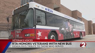 RTA's new bus pays tribute to veterans
