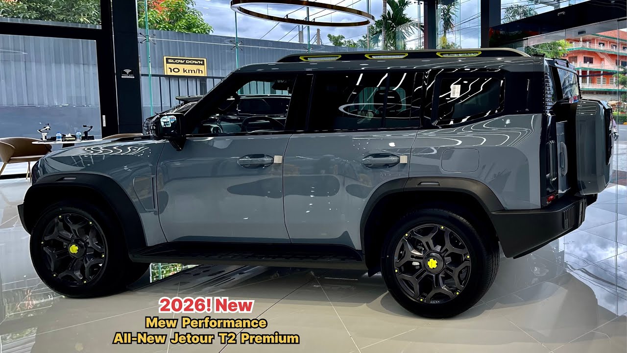 New Arrival 2026! All-New Jetour T2 AWD Premium: New Performanc Off-Road, Comfort Interior, Exterior